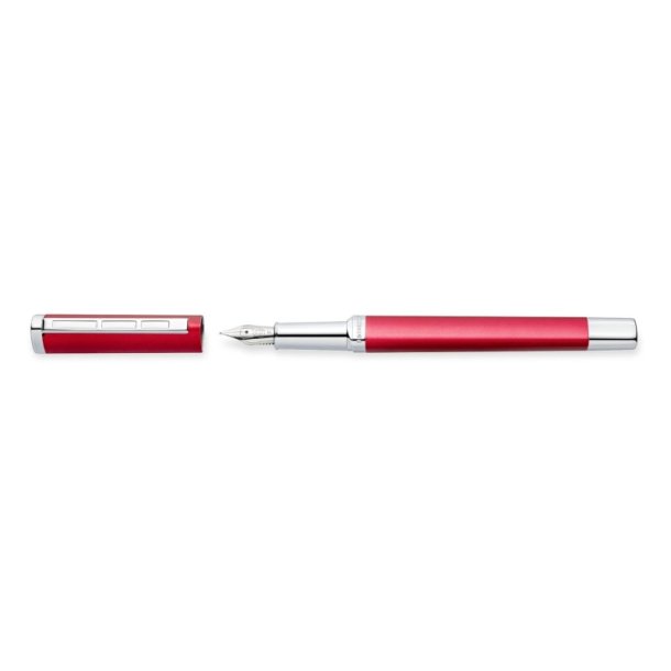 Staedtler Fyldepen - Triplus fine - rd - (bl skrift)